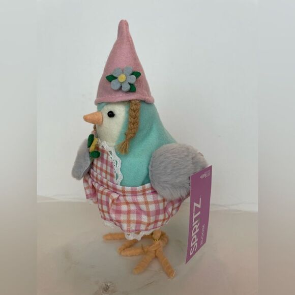 SPRITZ EASTER BIRD WITH FLOWER BOUQUET - Picture 5 of 10